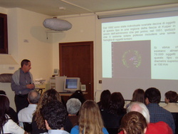 Conferenza sui pianeti durante l'apertura pubblica del 9 aprile 2011