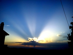 Tramonto, dopo le osservazioni solari