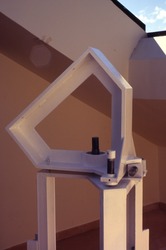 Telescopio in costruzione.