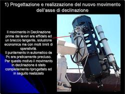 presentazione del nuovo telescopio