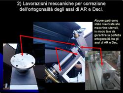 presentazione del nuovo telescopio