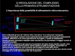presentazione del nuovo telescopio