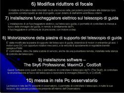 presentazione del nuovo telescopio