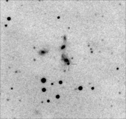 Posizione della Supernova