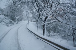 La strada per l'osservatorio