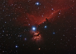 IC 434 - Testa di Cavallo e nebulosa Fiamma