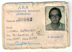 Tessera dell'81 di Luciano Quaglietti