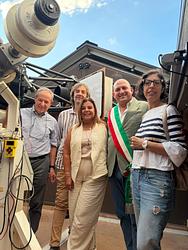 Inaugurazione del nuovo telescopio