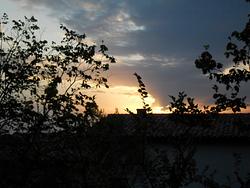 Tramonto del Sole.