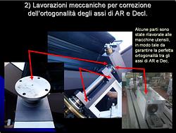presentazione del nuovo telescopio